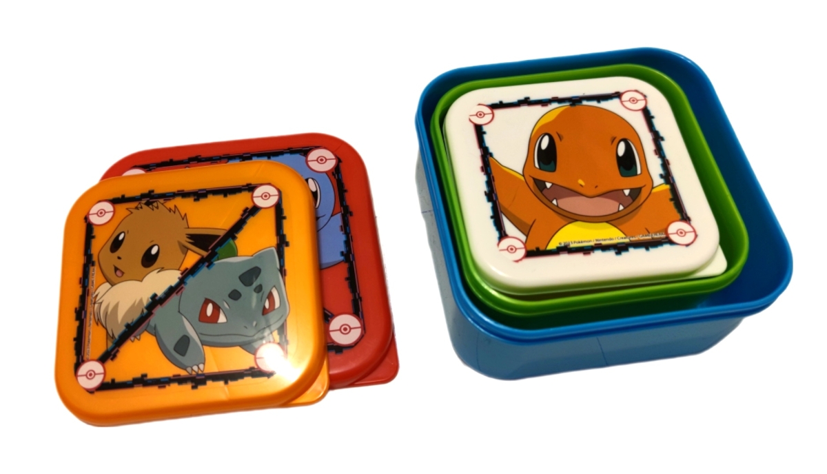 Snackboxen 3er set pokemon